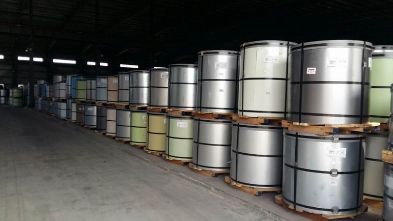 上海定制各種規格、各顏色彩涂板，建筑用彩鋼板，讓利彩涂卷